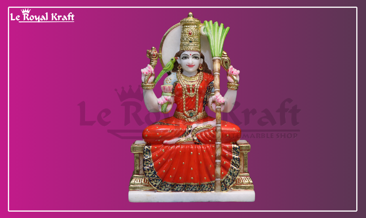 Marble Karumariyamman Statue